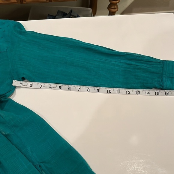 Pilcro and the Letterpress Anthropologie Button Down Blouse Size XS - Picture 14 of 16